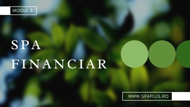 MODUL 3 – Spa Financiar