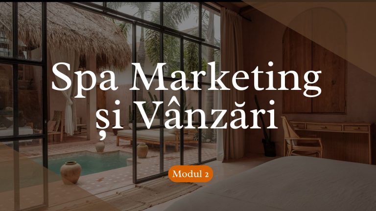 MODUL 2 – Spa Marketing & Spa Sales